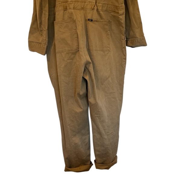 Lee Legendary Union-All One-Piece Brown Cotton Denim Utility Coverall Size XL - Picture 8 of 15